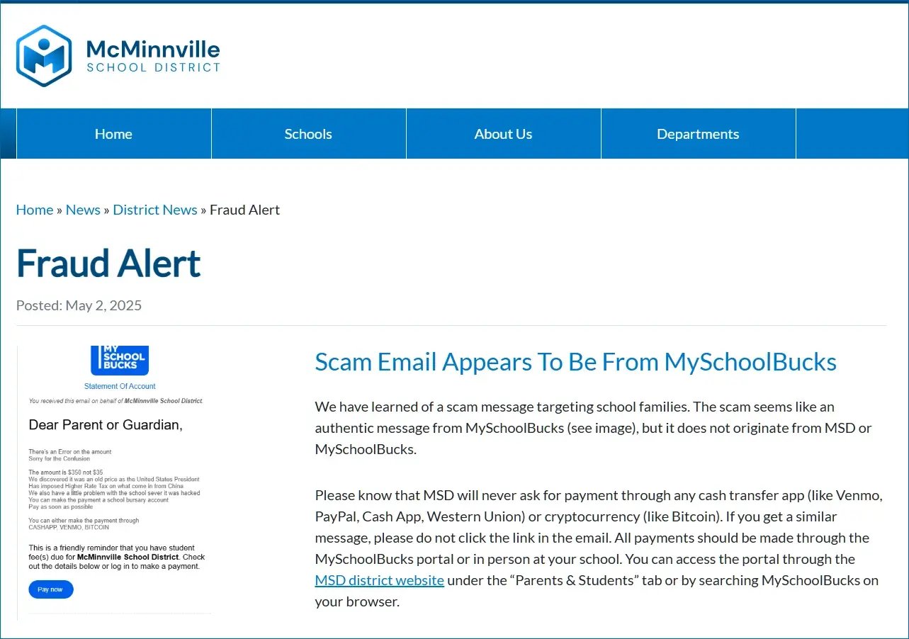 mcminnville_school_district_fraud_alert_phishing