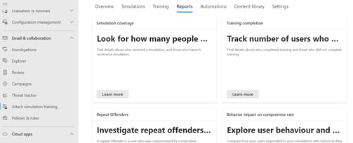 M365 attack simulation training: insights and reports