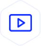 video-icon-hexagon