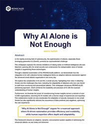 Why AI Alone is Not Enough Whitepaper - Page 1