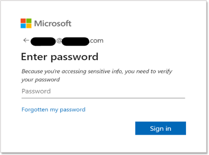 Microsoft O365 Credential Grabbing Prompt – BEC