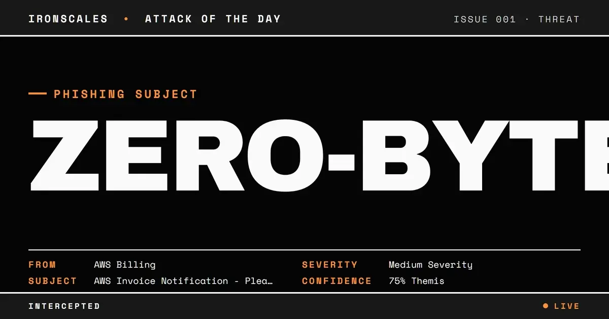 AWS Invoice Phishing Attaches a Zero-Byte PDF to Force Click-Through