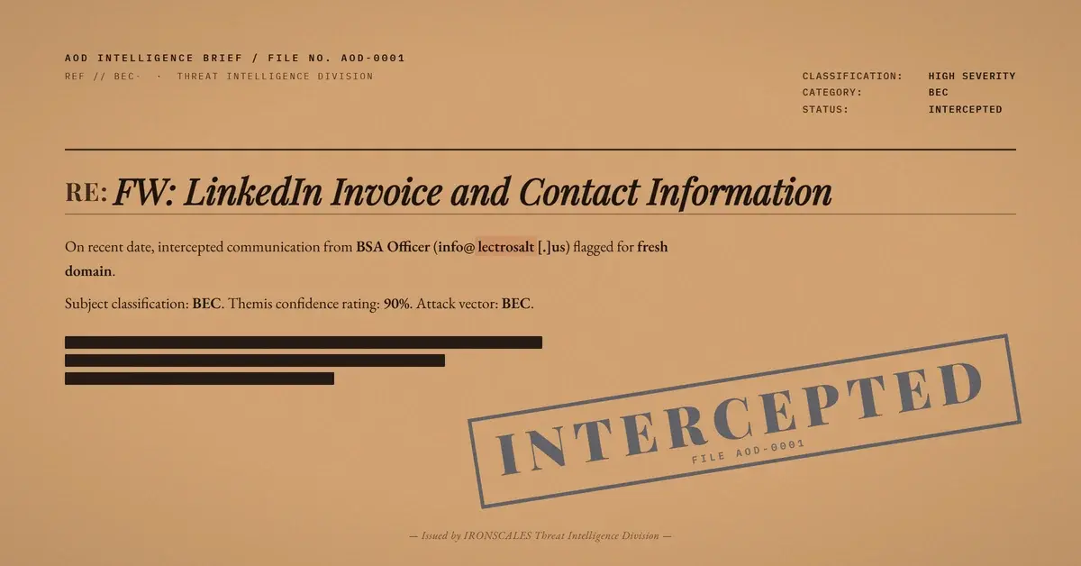 W-9 Exfiltration via a LinkedIn Lookalike Domain: When Your CDR Relay Breaks DMARC