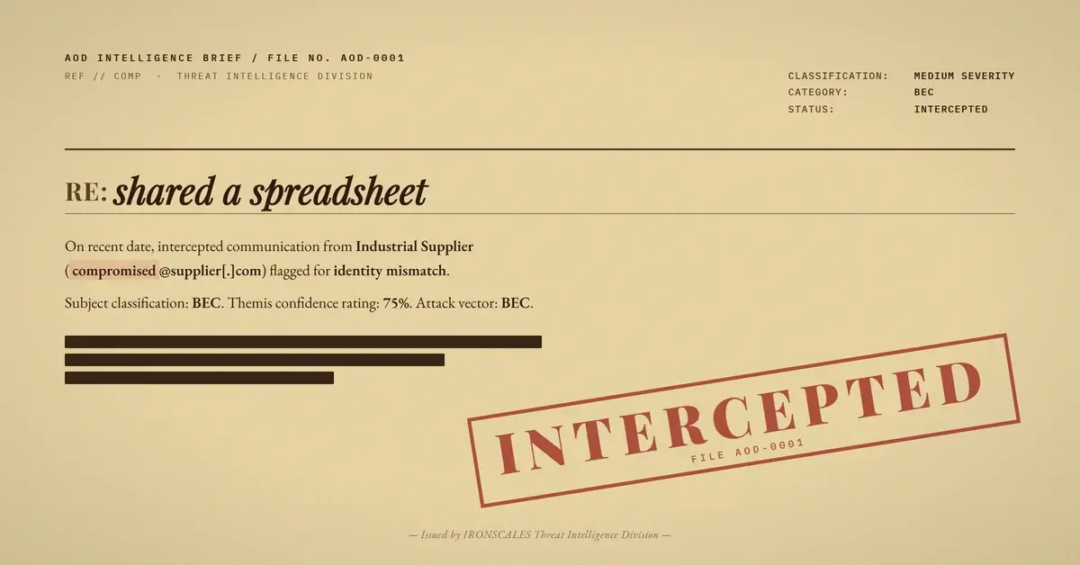 Three Real Companies, None of Them Matching: A Contract Lure That Scanned Clean