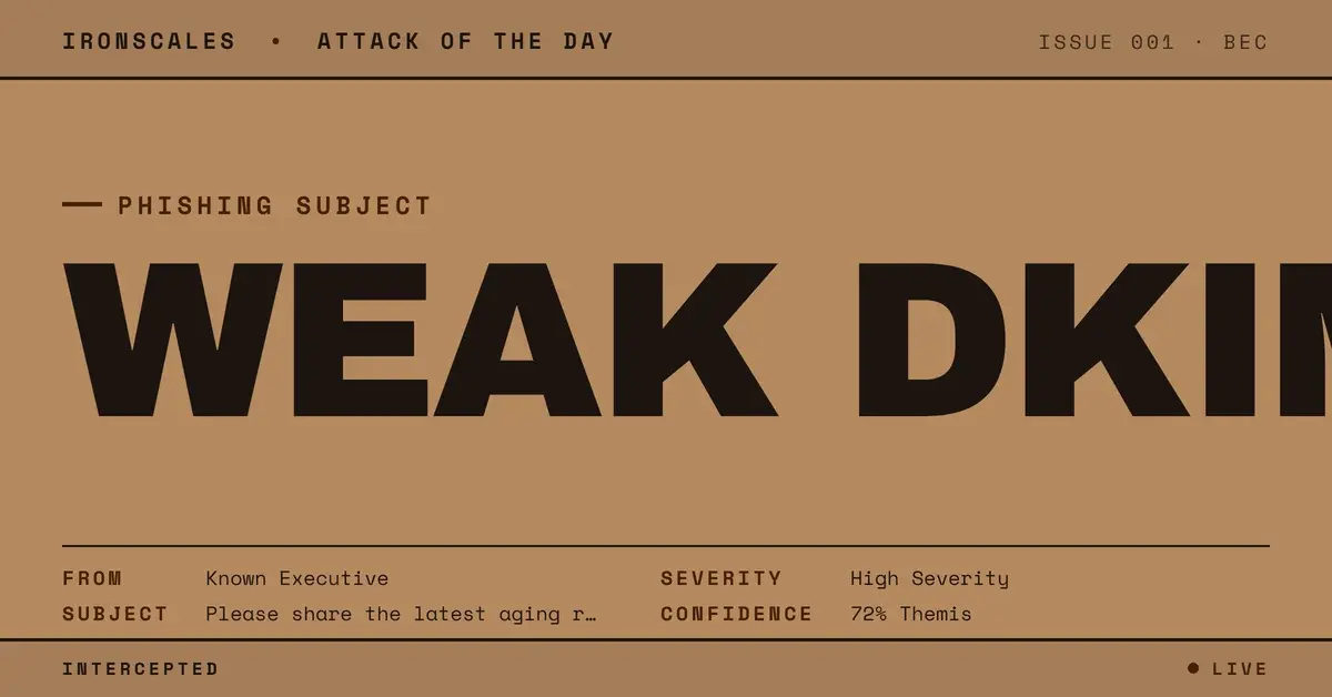 The DKIM Key That Was Too Small to Verify: When Cryptographic Weakness Becomes a Detection Gap