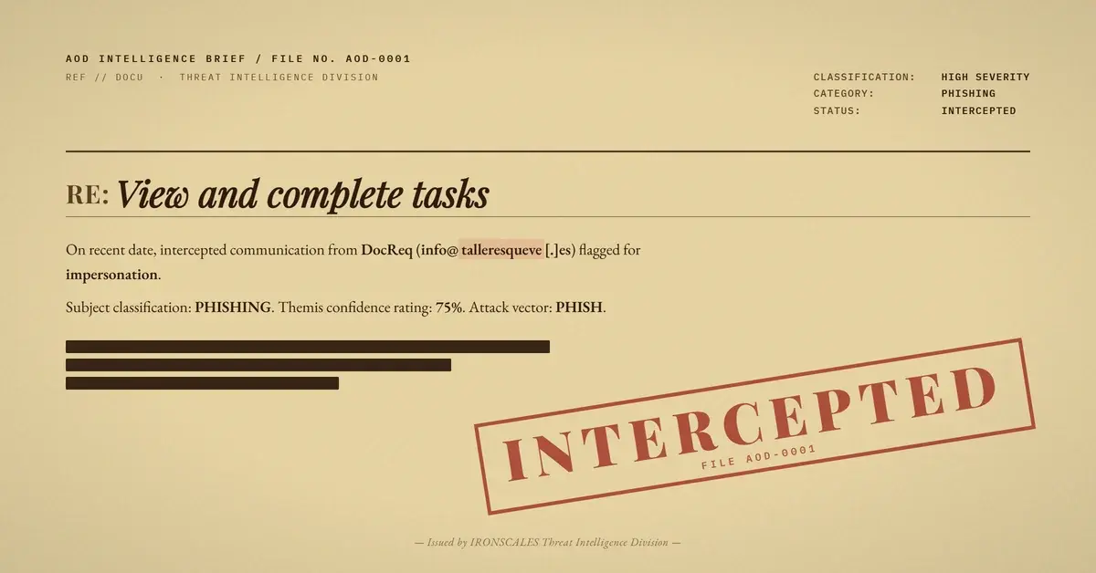 DocuSign Lure, Compromised WordPress Endpoint: When the CTA Goes Nowhere DocuSign Would Ever Send You