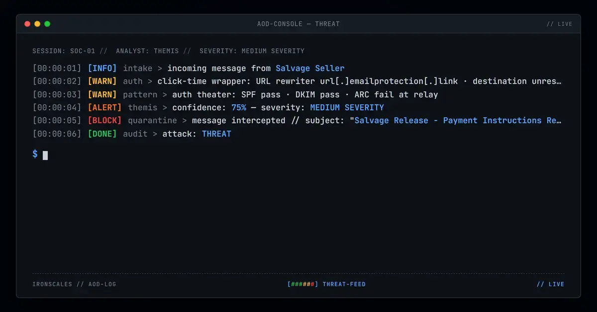 Release on Payment: Salvage Fraud Wrapped in a Click-Time URL Rewriter