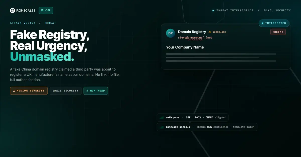 A Fake China Domain Registry Warns Your CEO About .cn Names
