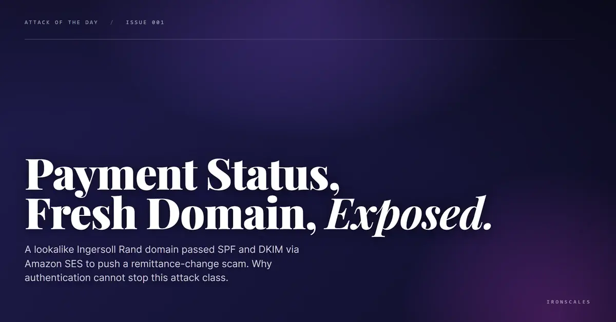 A Fake Ingersoll Rand Domain That Passed Every Auth Check