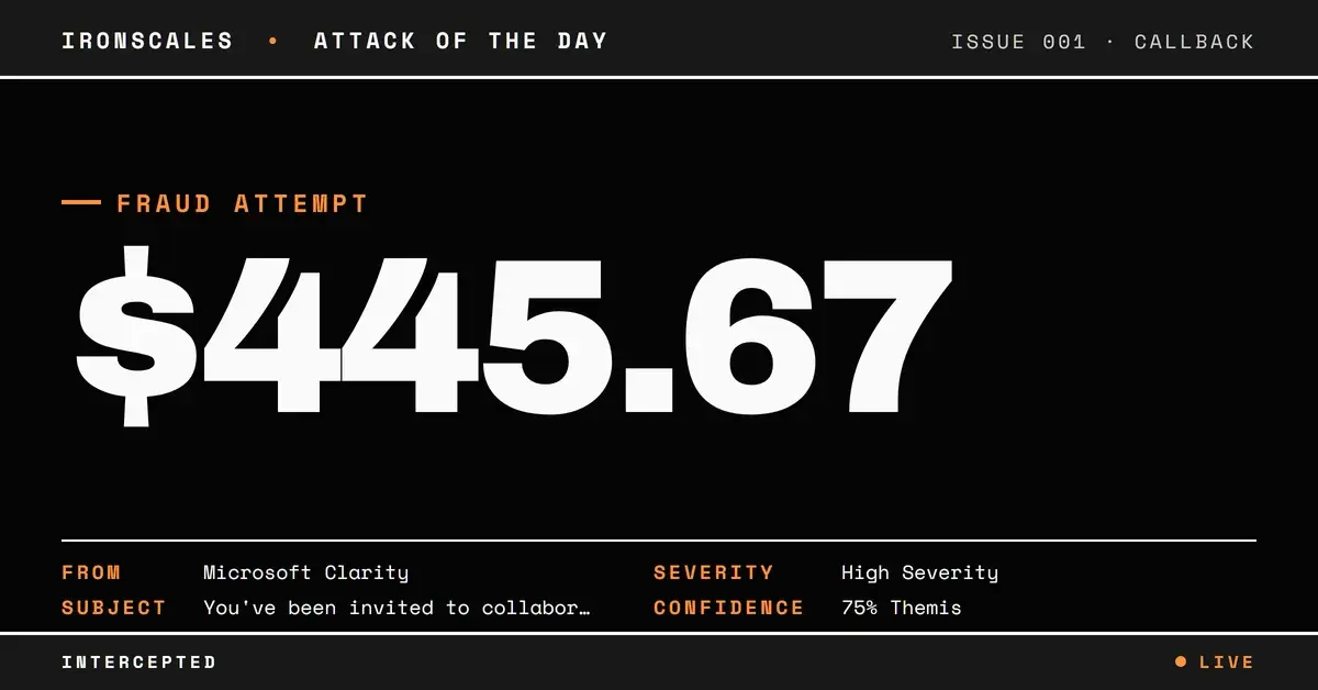 A Microsoft Clarity Field Delivered a PayPal Callback Scam