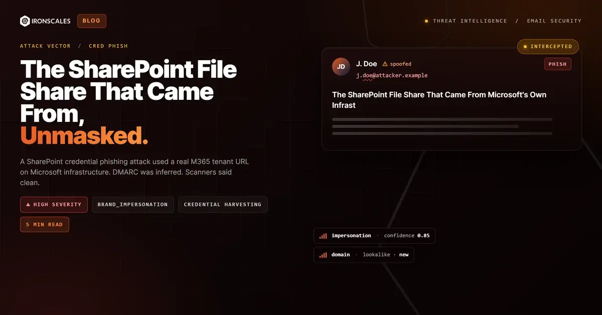The SharePoint File Share That Came From Microsoft's Own Infrastructure