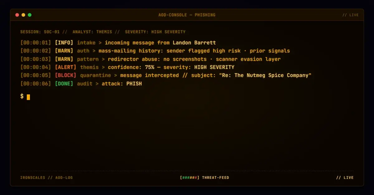 Lure Text You Recognize, Destination You Can't See: How a Yahoo Sender Weaponized a Corporate Brand
