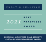 Frost & Sullivan: 2021 Best Practices Award